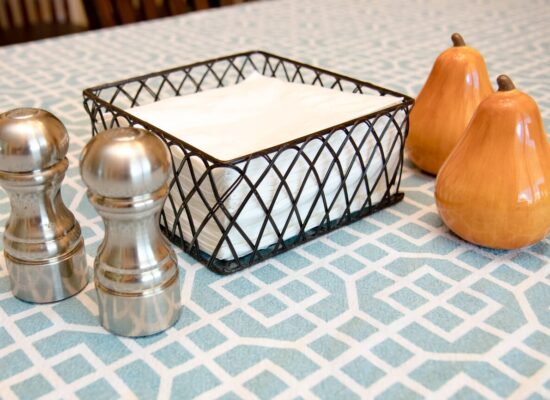 Arbemu- Table Cover, tablescape-with-paper-napkins-in-holder, supplier, manufacturer in Turkey, Turkiye